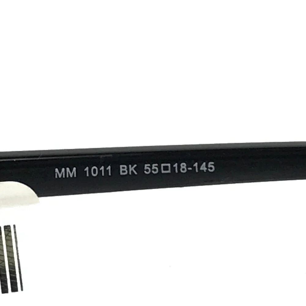 Legacy MM 1011 BK Eyeglasses Frames Black Rectangular Full Rim 55-18-145